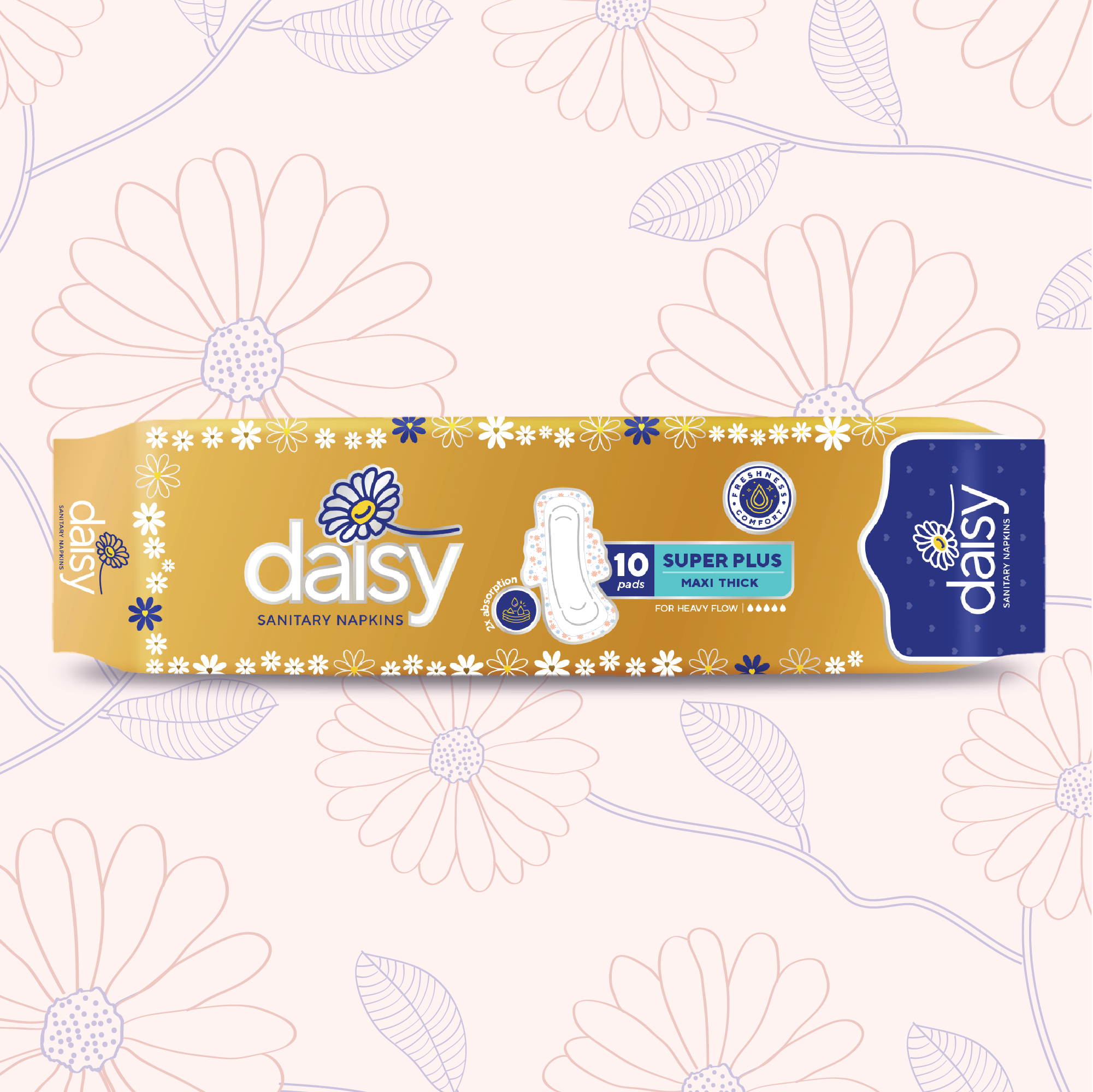 Daisy Maxi Super Plus 10 Pcs