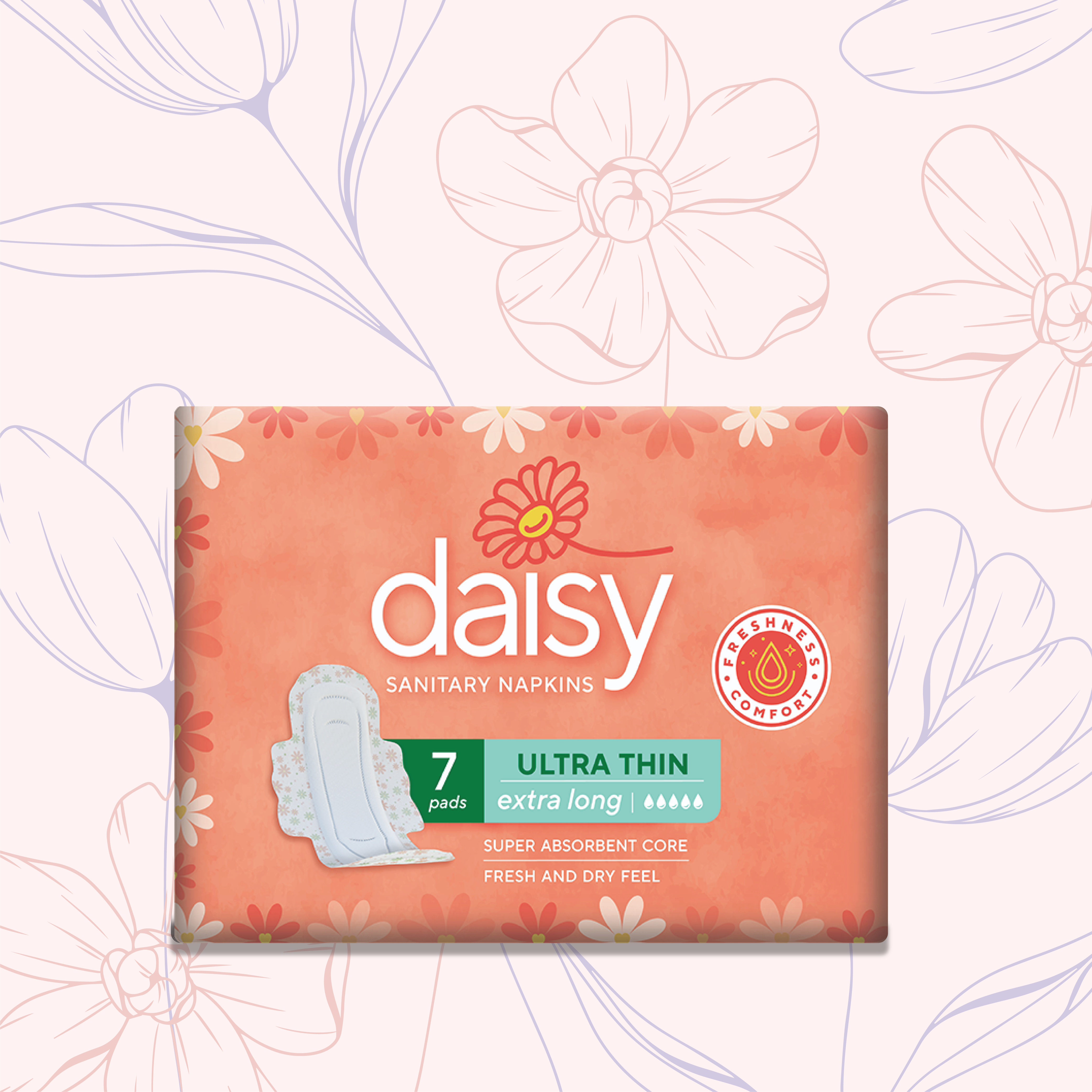 Daisy Ultra Extra Long 7 Pcs